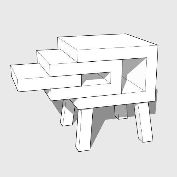 MODULE - der modulare coffee table ein DIY Möbel
